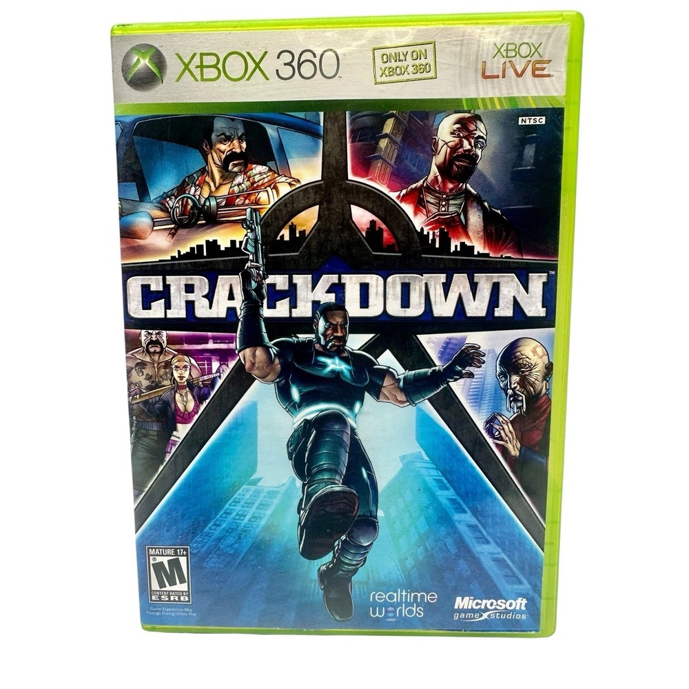 Crackdown‎ Microsoft Xbox 360 CIB Complete + Manual